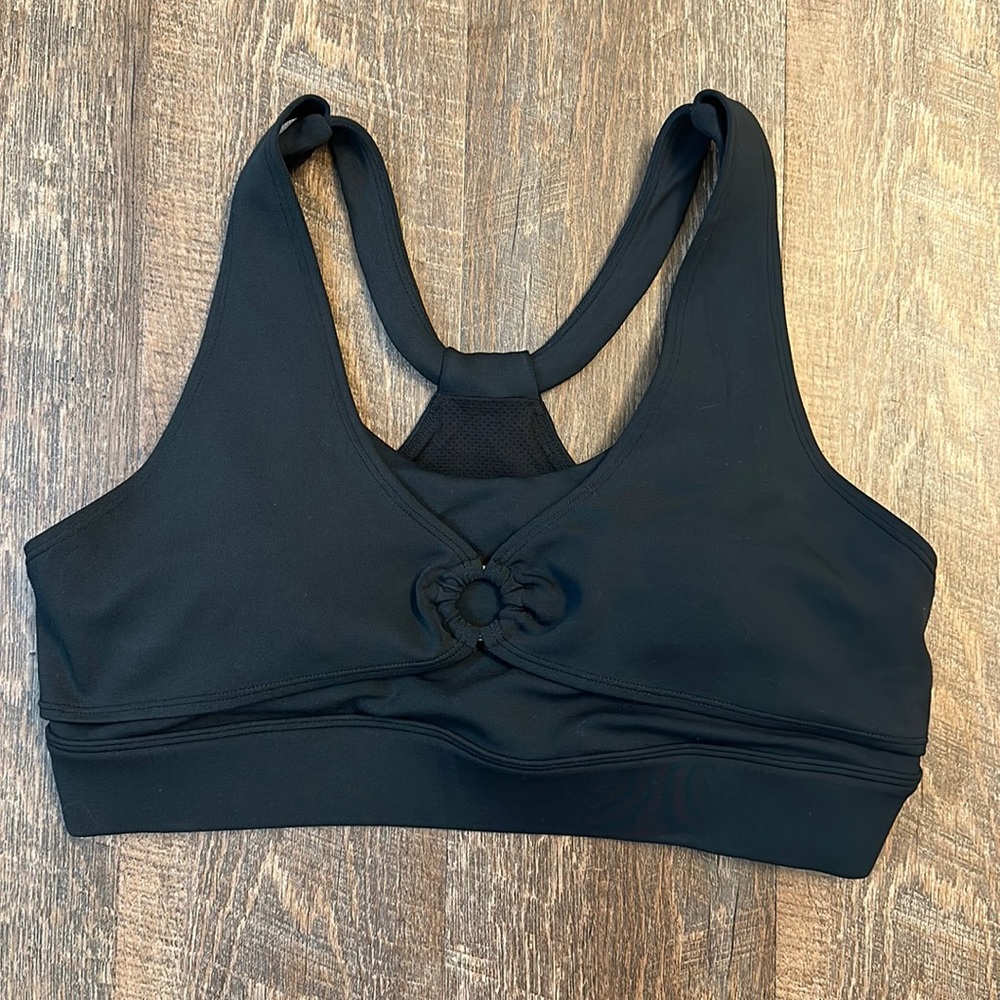 NWOT CNC black Regal Ring bra size XL